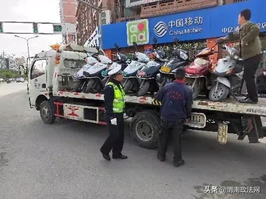 白水公安交警“生命安全头盔”整治成效显著