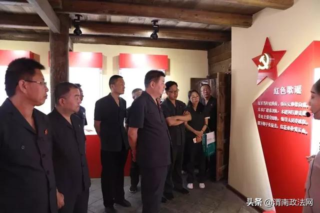 合阳法院党总支  赴红色教育基地开展“不忘初心、牢记使命”主题党日活动（图）