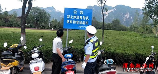 华阴交警大队“三个结合”全力优化夏季道路通行秩序（图）