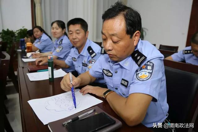 合阳县公安局举办民警心理健康团体辅导讲座