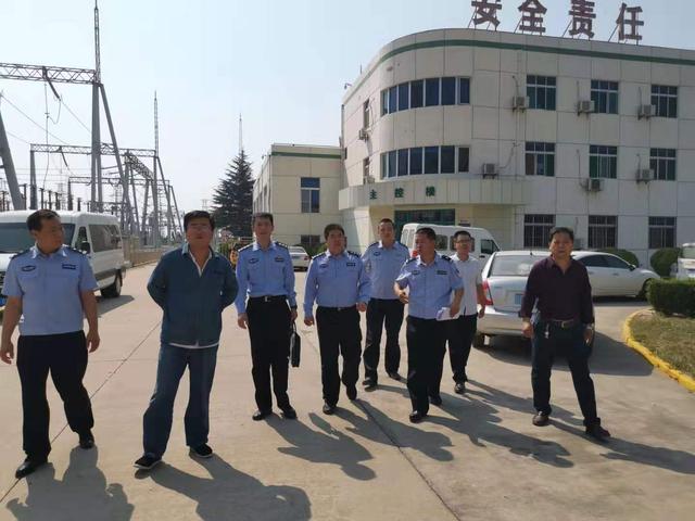 【践行新使命 忠诚保大庆】渭南市公安局经文保支队来蒲督导检查70周年大庆安保维稳工作