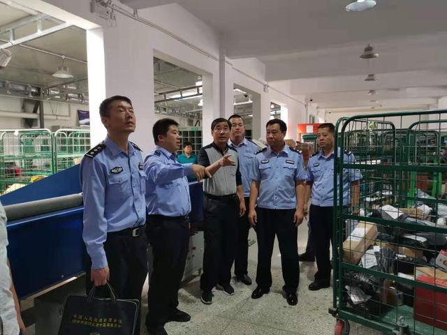 【践行新使命 忠诚保大庆】渭南市公安局经文保支队来蒲督导检查70周年大庆安保维稳工作