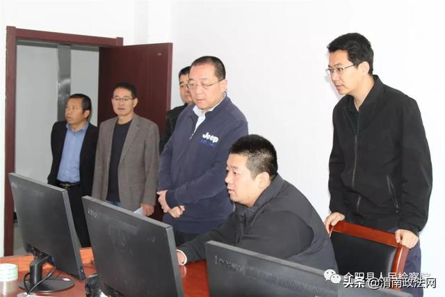 合阳：检察长深入看守所新址检查指导驻所检察室监控联网系统建设工作