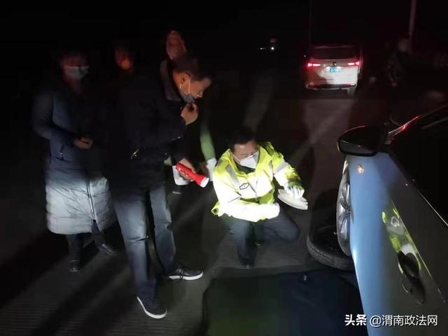 疫情防控 ,渭南交警在行动!
