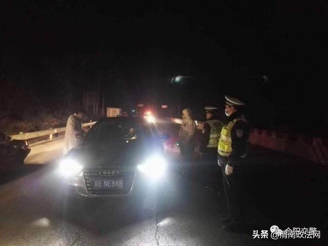 疫情防控 ,渭南交警在行动!