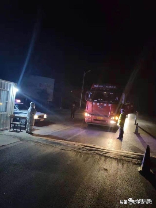 疫情防控 ,渭南交警在行动!