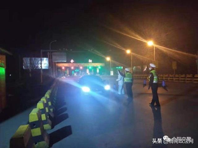 疫情防控 ,渭南交警在行动!