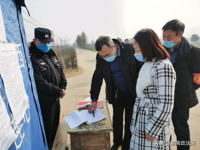 龙背派出所会同街道办督导检查疫情防控工作(图)