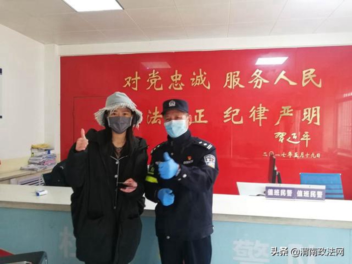 杜桥派出所在疫情防控工作中为民服务。