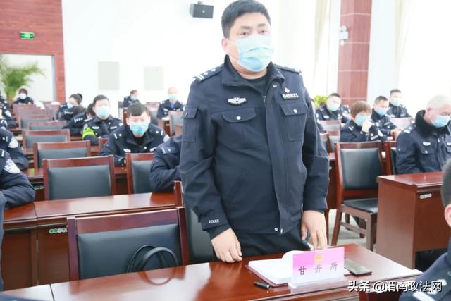 【全警实战大练兵】合阳县公安局举行派出所基础大练兵业务能力测试