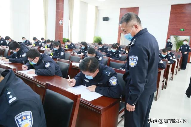 【全警实战大练兵】合阳县公安局举行派出所基础大练兵业务能力测试