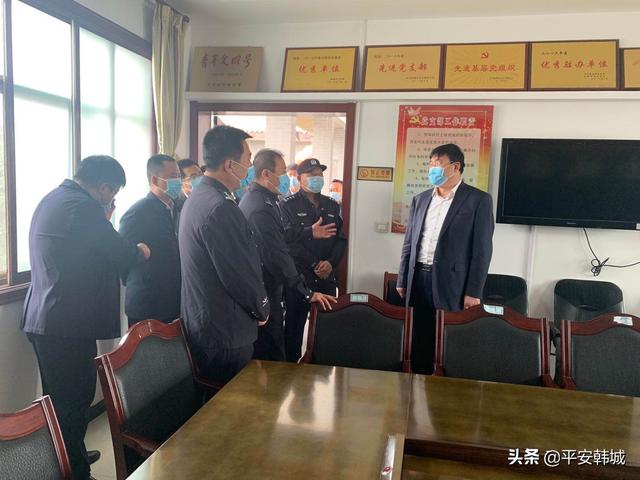卫高民一行深入金城派出所调研指导工作（图）