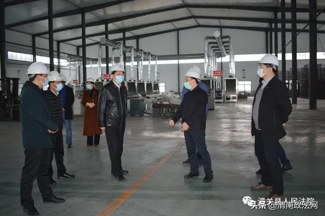 潼关法院：李向红代院长深入工业园区企业走访调研　优化营商环境