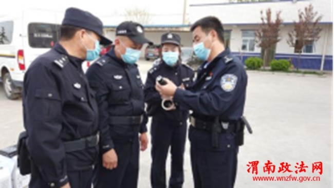 【全警实战大练兵】澄城警保：轻装上阵“五件套” 落“地”培训见实效1123