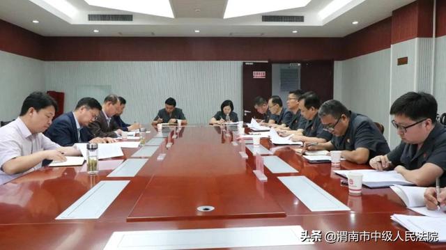 【法院动态】渭南中院党宏军副院长深入部分基层法院督导调研“双进”专项工作