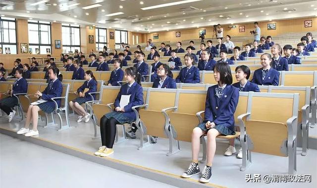 韩城检察:检察官担任法治副校长 守护未成年人成长净土