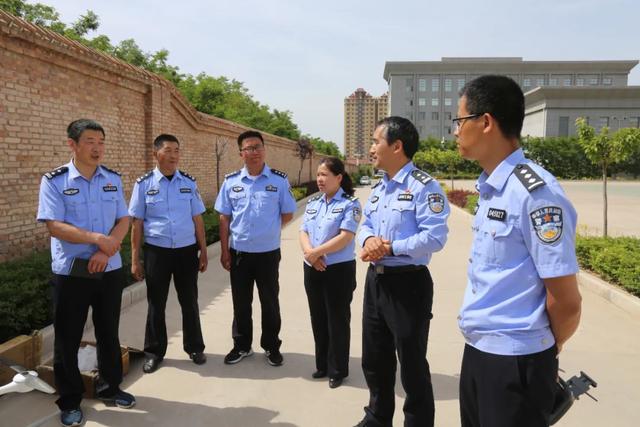 渭南市公安局警务保障处来合检查指导警用无人机练兵比武工作