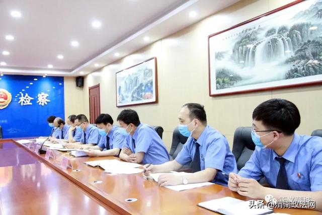 陕西省院党组副书记、副检察长葛迪深入蒲城县检察院调研指导工作