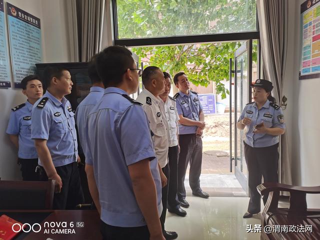 张明一行来合检查指导防控体系建设工作（图）