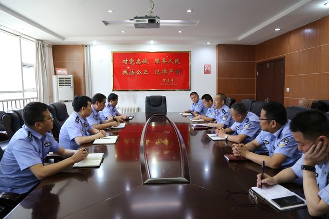 王文超同志履新第一站:基层所队