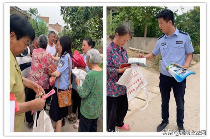 近日，华州区司法局深入乡村开展《社区矫正法》宣传活动。