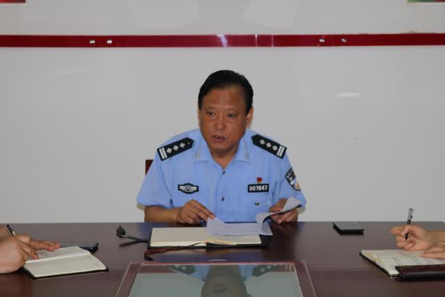 高新交警大队召开创建国家文明城市测评工作安排部署会