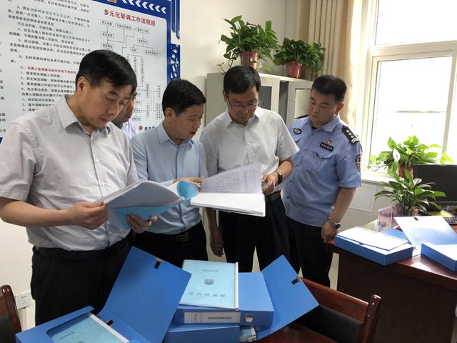 杨建琦深入合阳检查指导公安工作