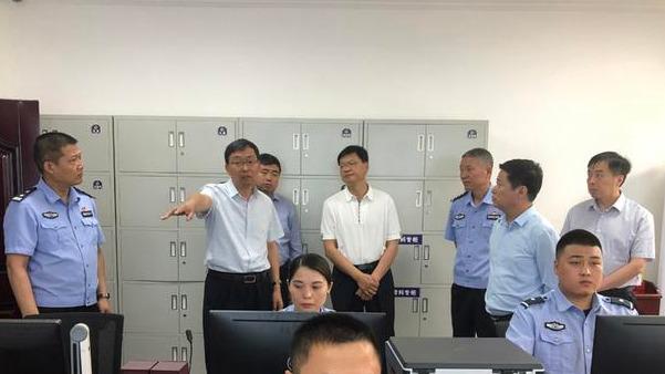 杨建琦深入合阳检查指导公安工作