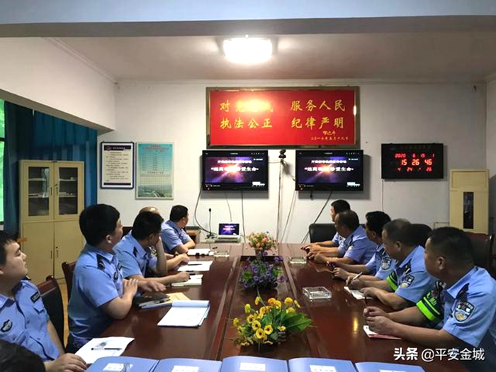6月15日至6月18日，潼关县公安局城关派出所开展禁毒教育宣传活动。