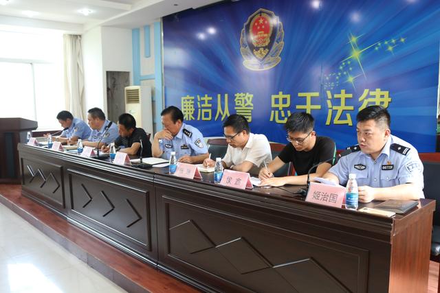 高新交警大队召开2020年第二季度交通安全联席会（图）