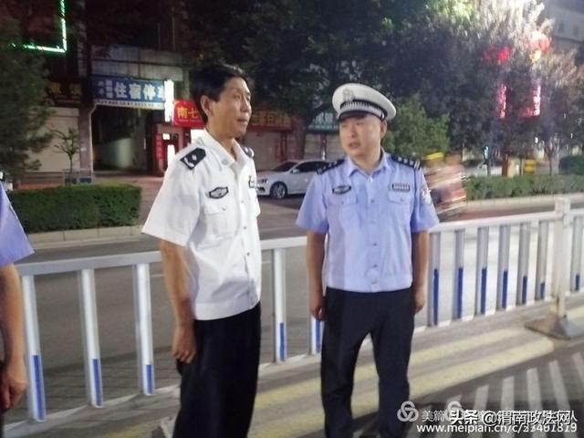 渭南交警强力开展夜查集中统一行动全力迎战2020年高考（图）
