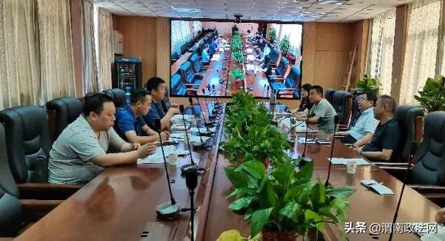 省检察院技术部周茂海主任一行深入渭南检察机关调研指导（图）