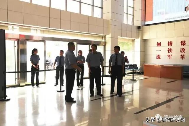 渭南市检察院检察长调研指导潼关县院未成年人法治安全教育基地建设工作