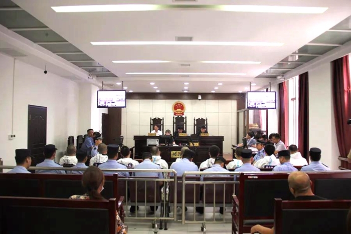 2020年8月7日下午，蒲城法院对一起恶势力犯罪团伙案件公开宣判。