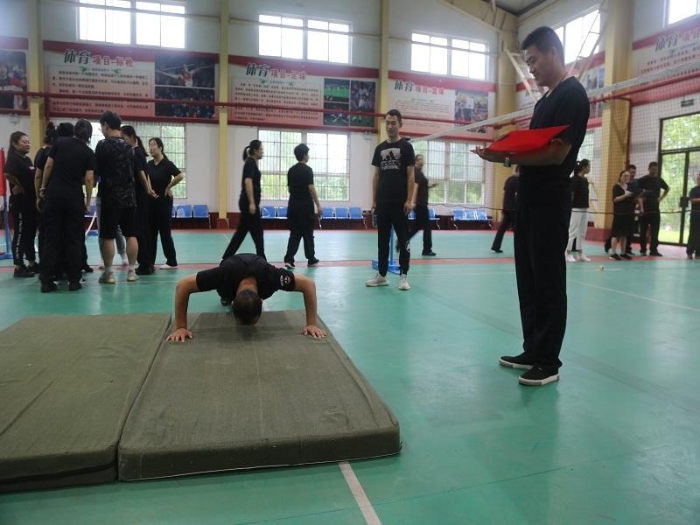 【实战大练兵】渭南市公安局经开分局以体能测试为抓手助推全警实战大练兵