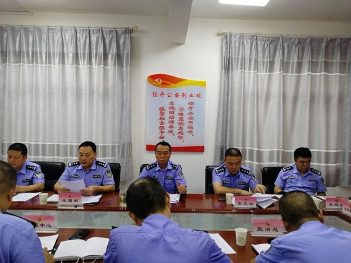 渭南市公安局经开分局全力做好近期防汛救灾工作