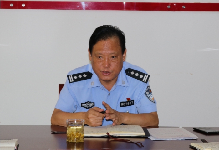 高新交警大队召开创建全国文明城市工作推进会