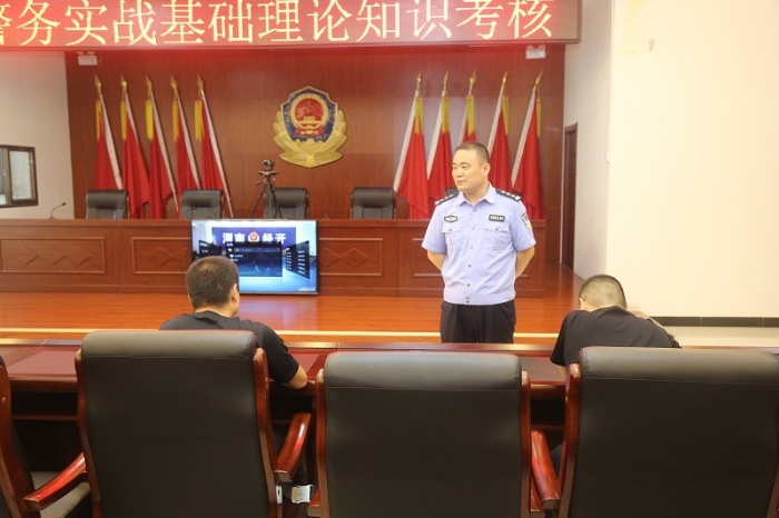 【实战大练兵】市局警训处来公安经开分局调研警务实战技能训练工作