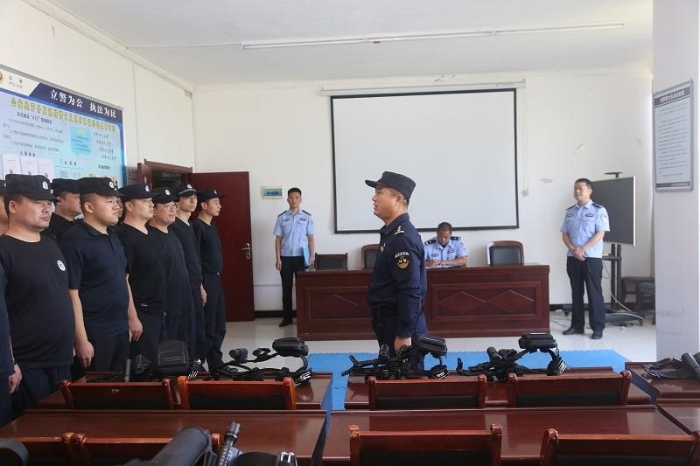 【实战大练兵】市局警训处来公安经开分局调研警务实战技能训练工作