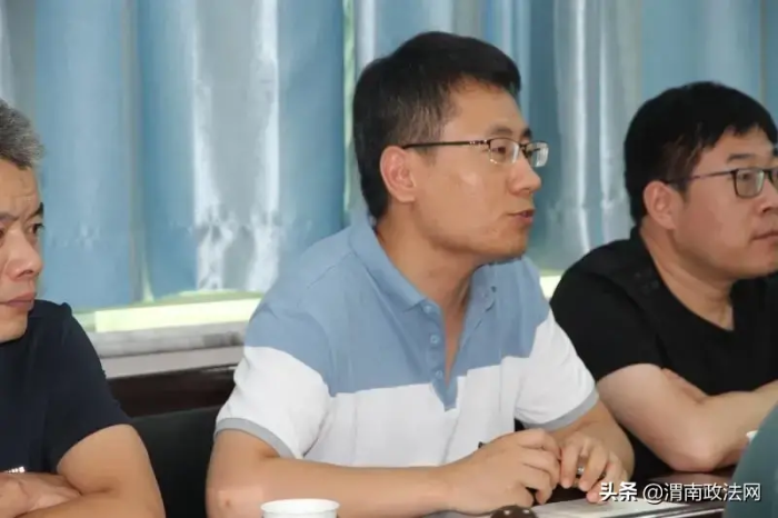 陕西省检察院司法体制改革调研组莅临澄城县人民检察院调研指导（图）