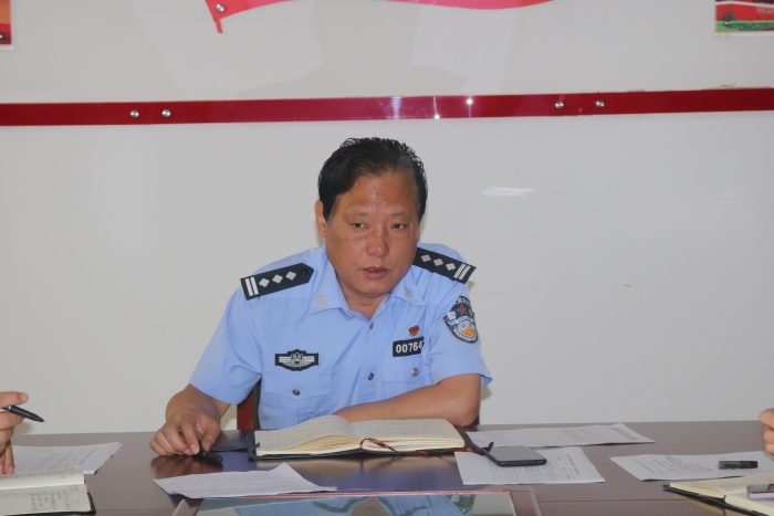 高新交警大队召开道路交通事故预防 “减量控大”分析研判会