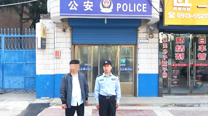 9月16日18时许，合阳县公安局快速处置一起违规燃放烟花爆竹案。