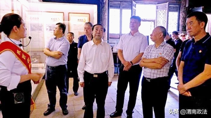 国家禁毒办副主任熊德生来渭南调研禁毒工作。