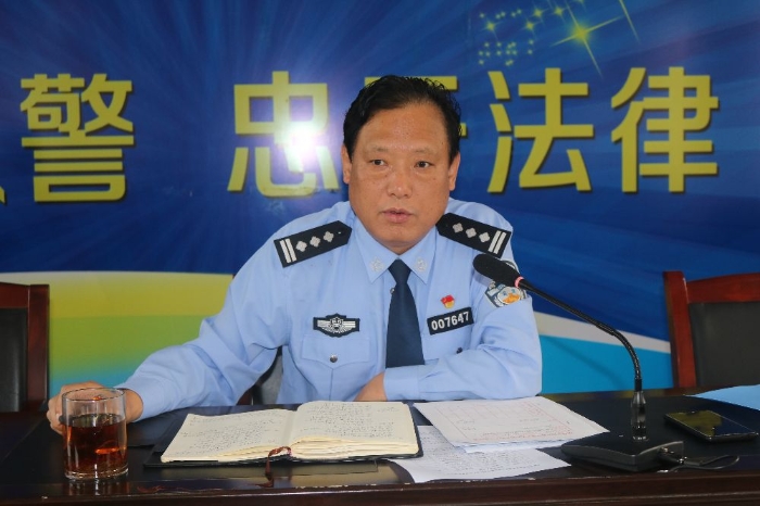 高新交警大队召开国庆中秋交通安保工作部署会