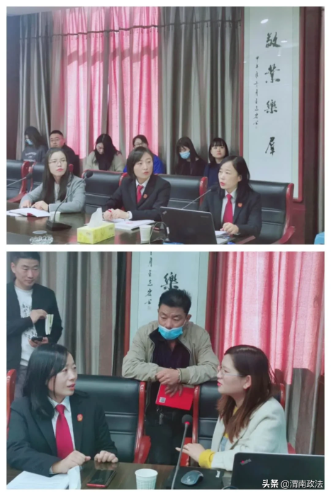 富平法院：法律服务工业园区 助力优化营商环境（图）