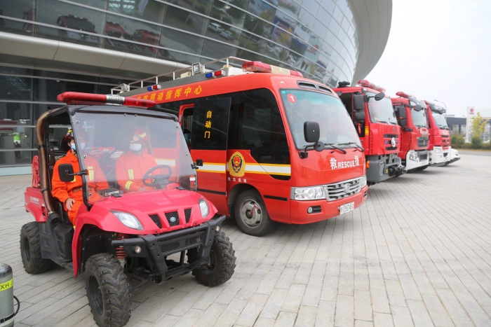 市公安局经开分局全警出动全力做好第七届黄河金三角投资合作交流大会安保工作