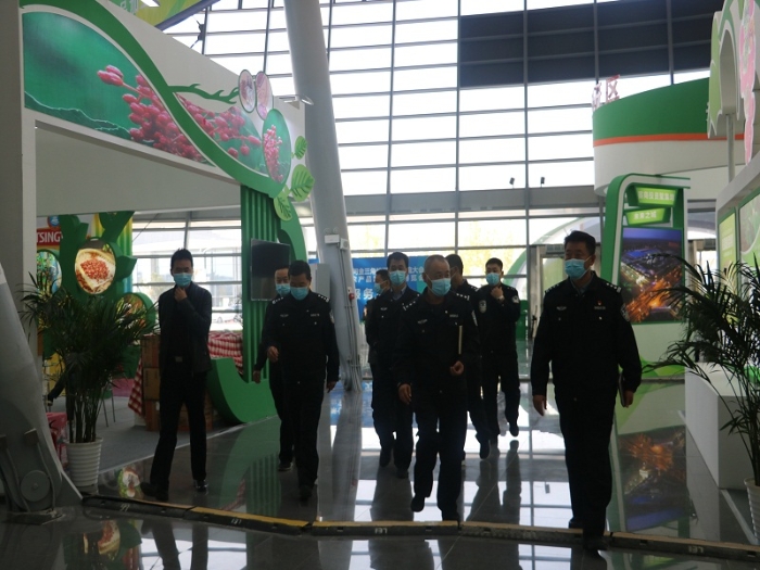 渭南市公安局经开分局圆满完成第七届黄河金三角投资合作交流大会暨渭南农产品加工产业博览会安保工作任务