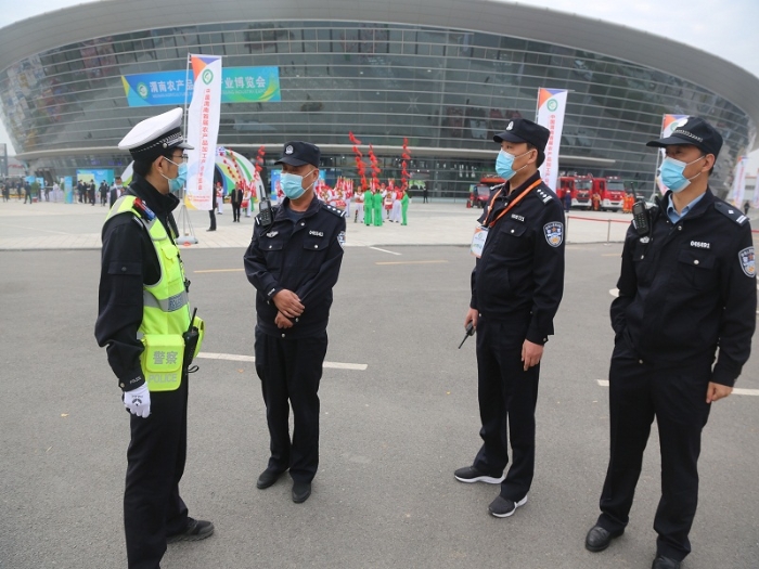 渭南市公安局经开分局圆满完成第七届黄河金三角投资合作交流大会暨渭南农产品加工产业博览会安保工作任务