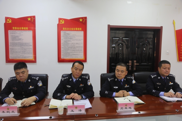 渭南市公安局党委委员沈军深入经开分局督导重点工作