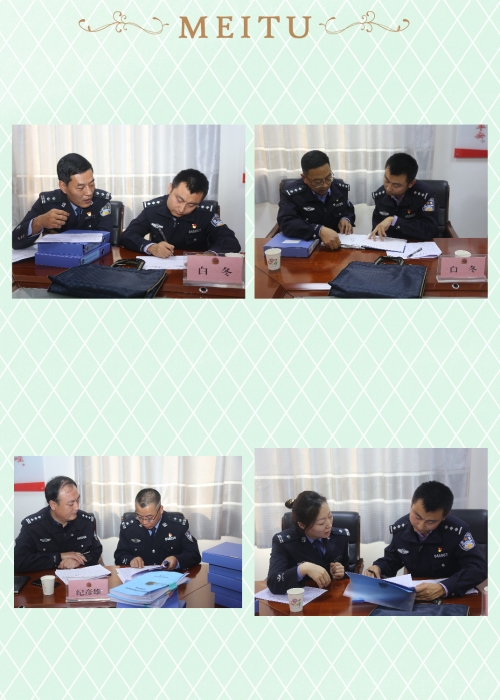 渭南市公安局党委委员沈军深入经开分局督导重点工作